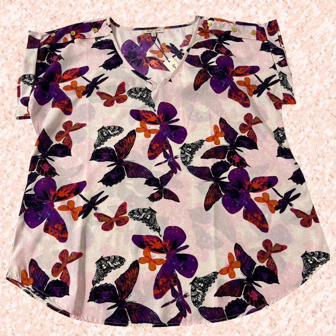 Blusa de Mariposas