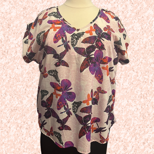 Blusa de Mariposas