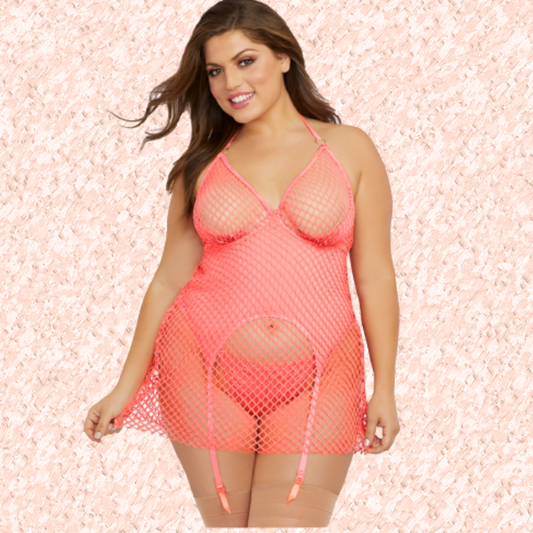 Layered Garter Slip Set