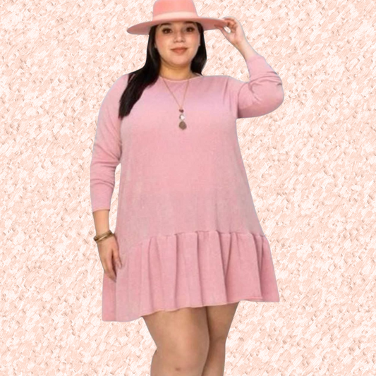 Vestido Único Color PLUS.